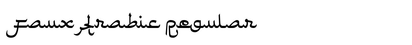 Faux Arabic Regular image